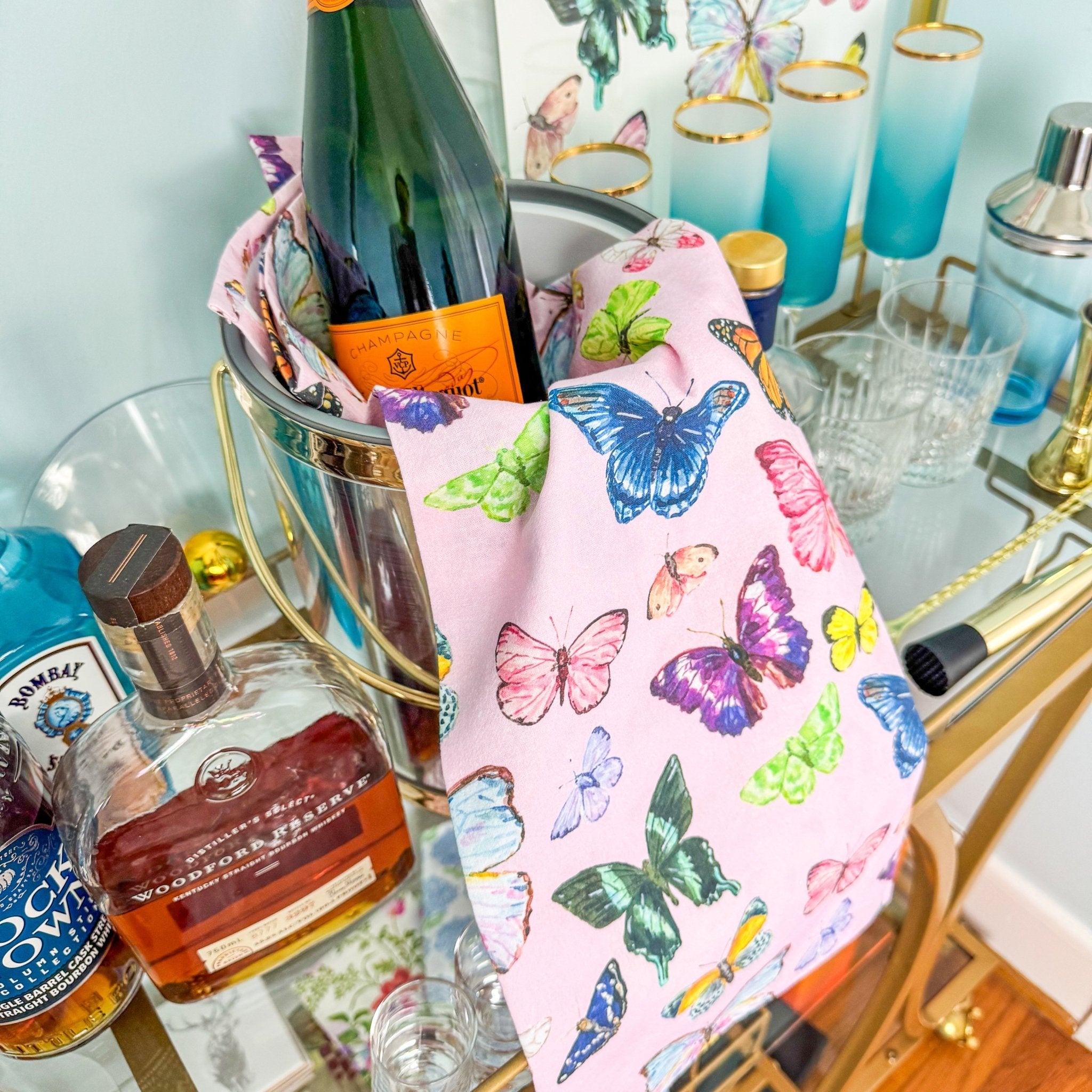 Butterfly Tea Towel Tea Towels La Vie Bien Butterfly Tea Towel