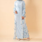 Butterfly Whisper Open Abaya(MOA303) La Vie Bien Butterfly Whisper Open Abaya(MOA303)