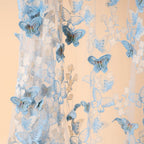Butterfly Whisper Open Abaya(MOA303) La Vie Bien Butterfly Whisper Open Abaya(MOA303)