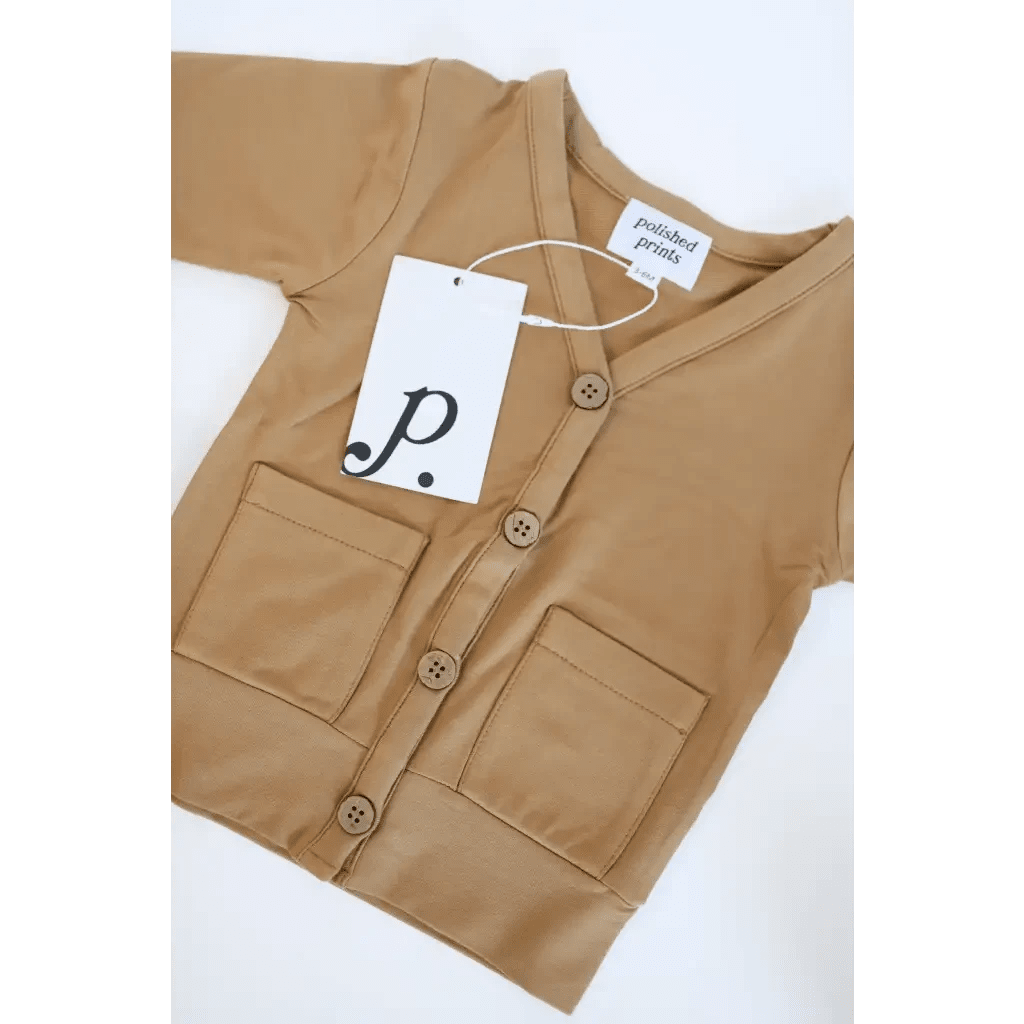 Buttery Soft Baby Grandpa Cardigans by Polished Prints