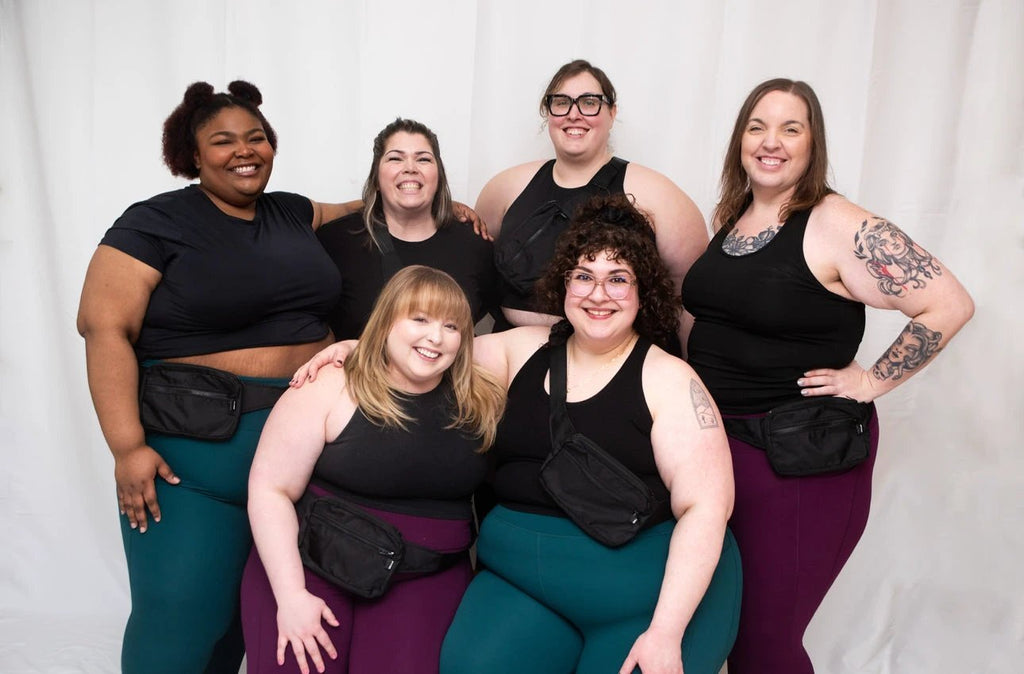 Bye bye, belt bag extenders - Hello, size inclusive belt bag by F.I.T.S.O Plus Size Activewear