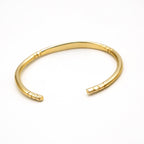 C - Shaped Open Cuff Brass Bracelet for Women - Dhahabu Bracelets La Vie Bien C - Shaped Open Cuff Brass Bracelet for Women - Dhahabu