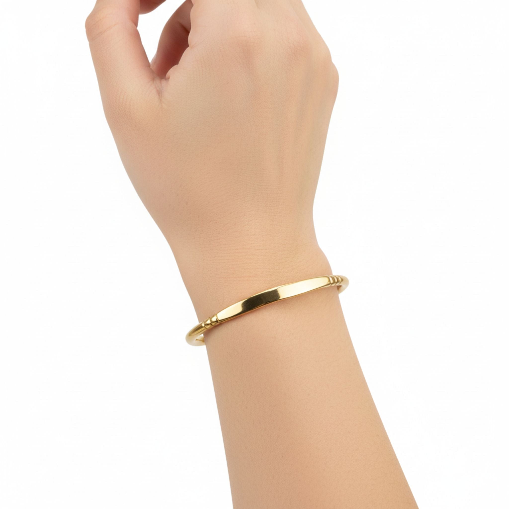 C - Shaped Open Cuff Brass Bracelet for Women - Dhahabu Bracelets La Vie Bien C - Shaped Open Cuff Brass Bracelet for Women - Dhahabu