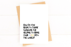 Thank You Card for Labor and Delivery Nurse, Thank You for Doula Card, Thank You by Five Dot Post