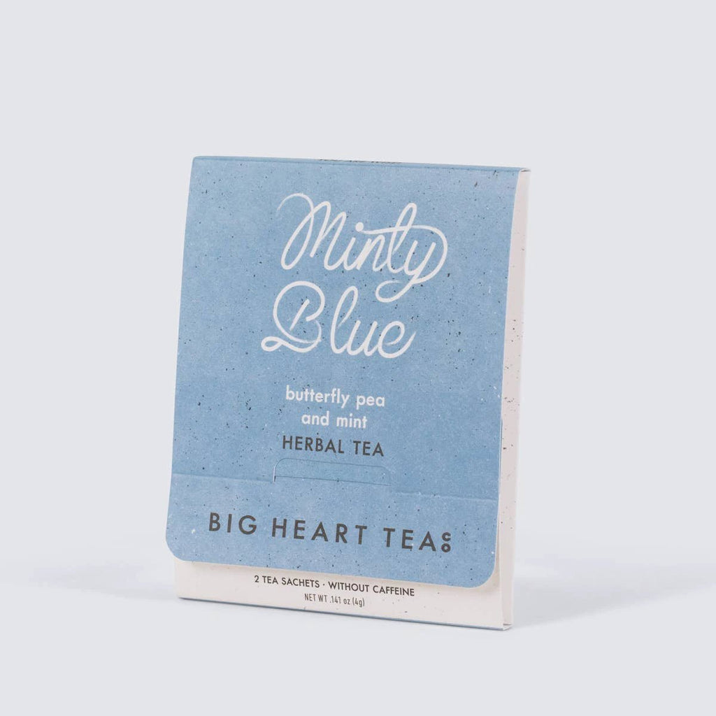 Minty Blue Tea Bags by Ethical Trade Co