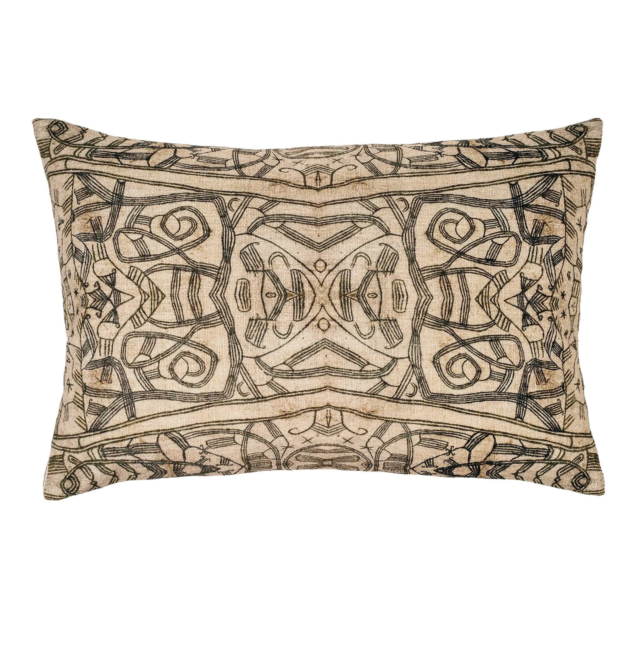Makena Print Pillow by Source by Studio Skara