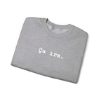 Ça ira embroidered French sweatshirt - Minimalist French Comfort Pullover by Printify