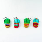 Cactus Embroidered Felted Ornament - Mexico Decor La Vie Bien Cactus Embroidered Felted Ornament - Mexico