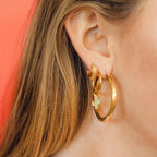 Cactus Huggie Hoop Charms by Oh Clementine