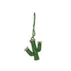 Cactus Seed Bead Artisan Made Ornament - Guatemala Decor La Vie Bien Cactus Seed Bead Artisan Made Ornament - Guatemala