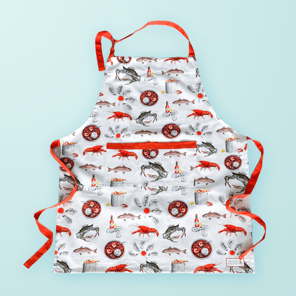 Cajun Cuisine Apron Apron La Vie Bien Cajun Cuisine Apron