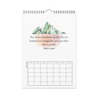 Calendario versículos de la Biblia - Wall calendar (2026) Spanish/Espanol by La Vie Bien
