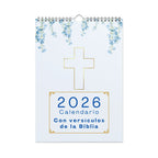 Calendario versículos de la Biblia - Wall calendar (2026) Spanish/Espanol by La Vie Bien