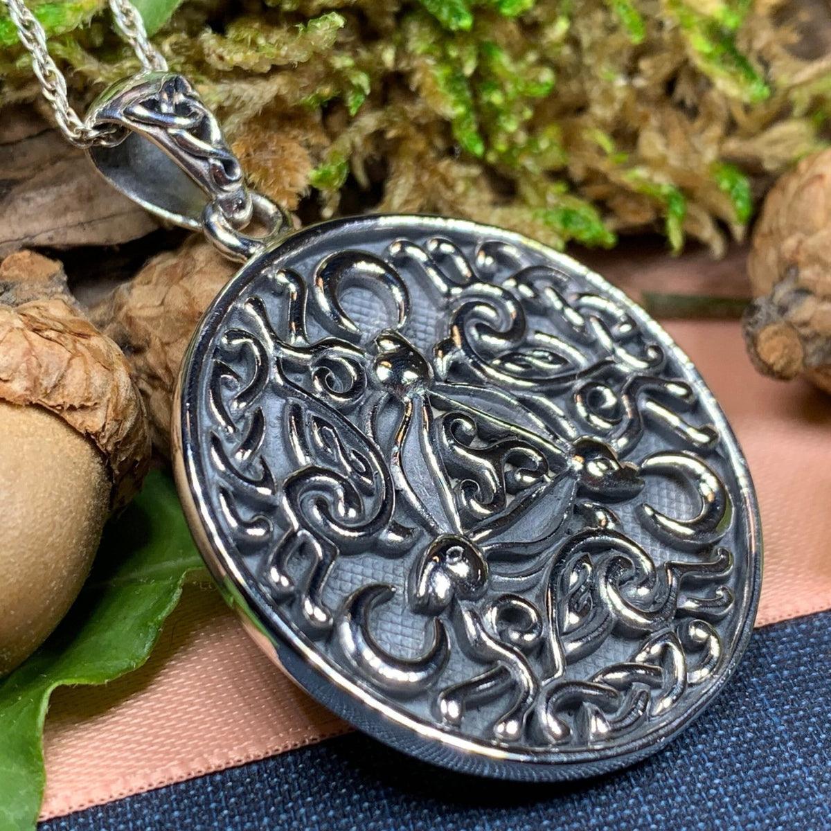 Calixa Triple Rabbit Necklace Pendant La Vie Bien Calixa Triple Rabbit Necklace