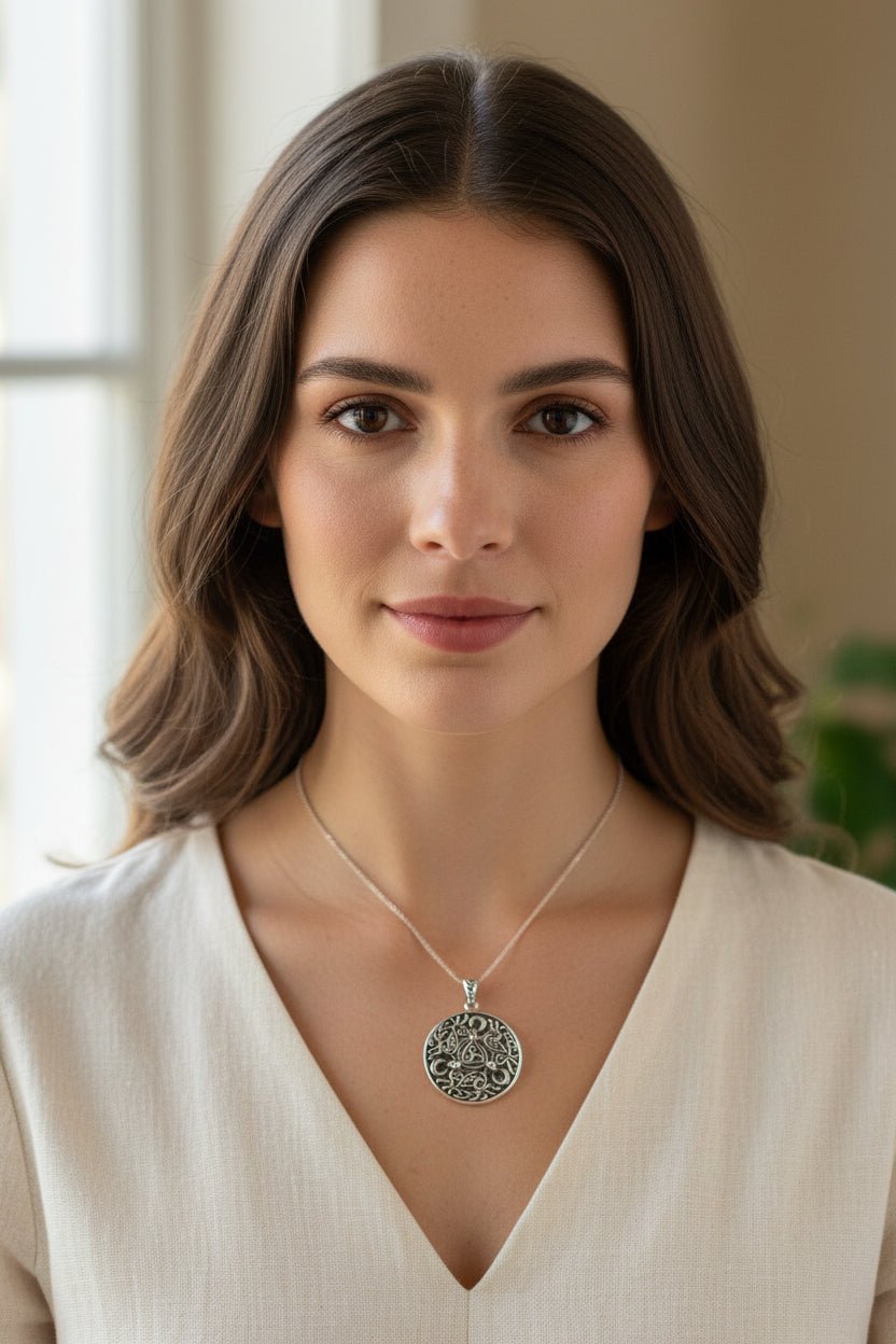 Calixa Triple Rabbit Necklace Pendant La Vie Bien Calixa Triple Rabbit Necklace