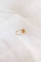 Calliope Ring in Pink Sapphire by Rose & Clay