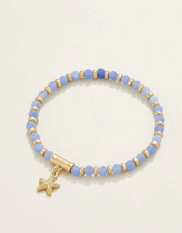 Calm Waters Stretch Bracelet – Blue Aventurine Bracelet La Vie Bien Calm Waters Stretch Bracelet – Blue Aventurine