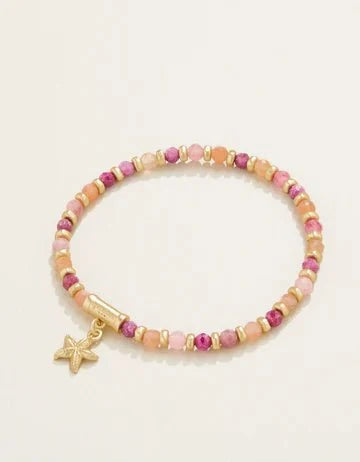Calm Waters Stretch Bracelet – Ruby Sunstone
