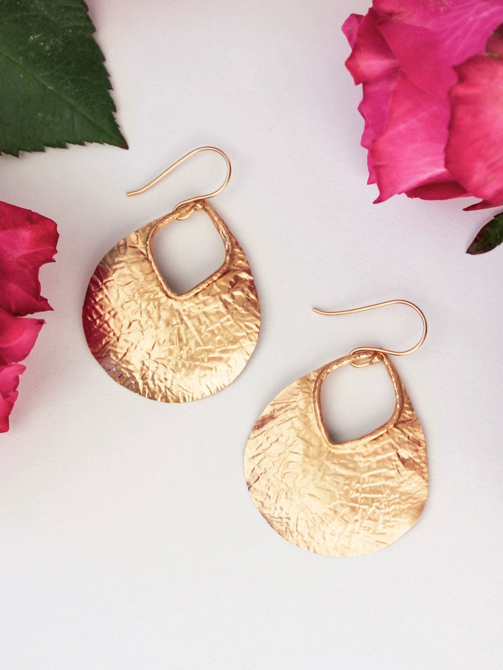 Camelia Drop Earrings by Ash & Rose