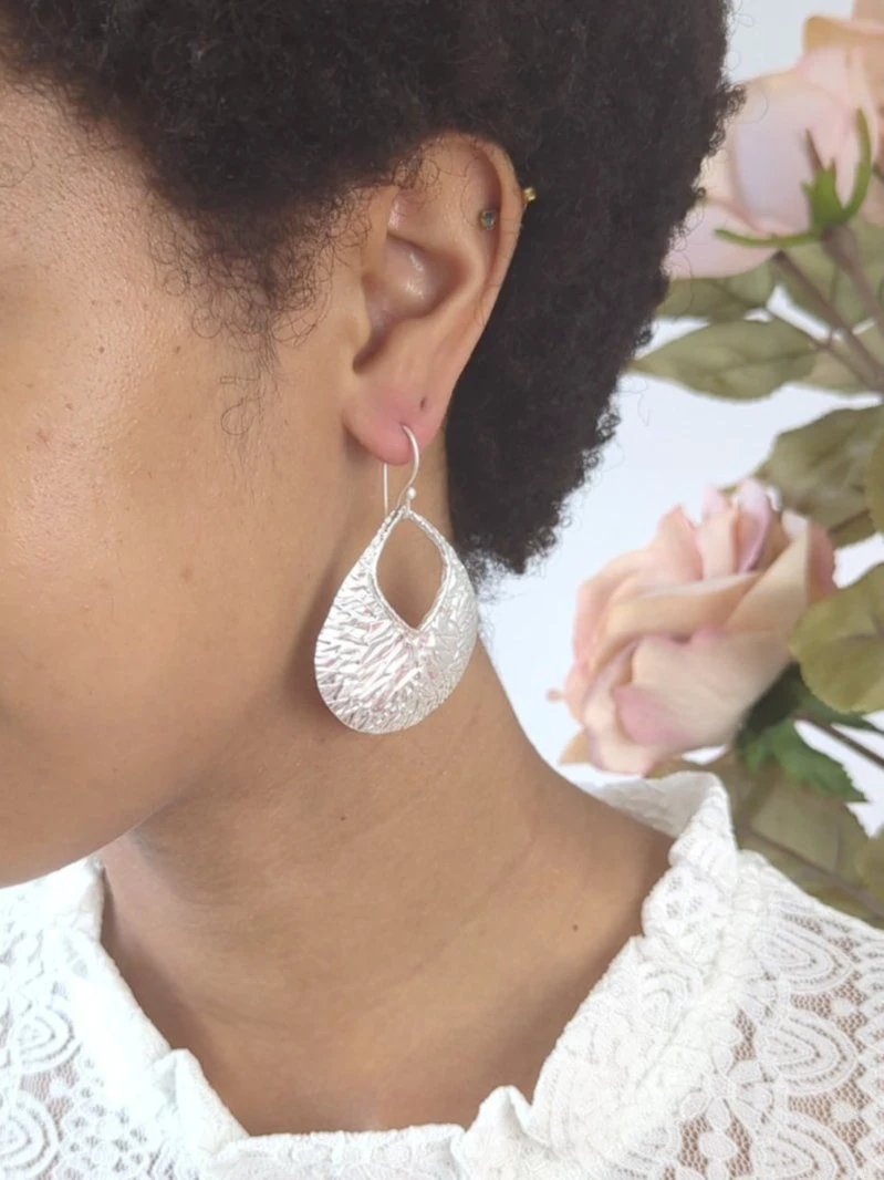 Camelia Drop Earrings by Ash & Rose