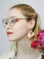 Camelia Drop Earrings by Ash & Rose