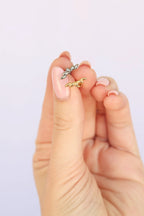 Camilla Flat Back Stud by Rose & Clay