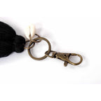 Campana Shell Tassel Zipper Pull | Handmade Keychain from Thailand Zipper Pulls La Vie Bien Campana Shell Tassel Zipper Pull | Handmade Keychain from Thailand