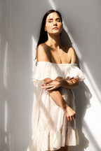 Campesina Off The Shoulder Cover Up COVER UPS La Vie Bien Campesina Off The Shoulder Cover Up