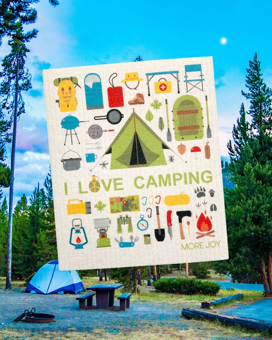 Camping Swedish Dishcloth Swedish Dishcloths La Vie Bien Camping Swedish Dishcloth