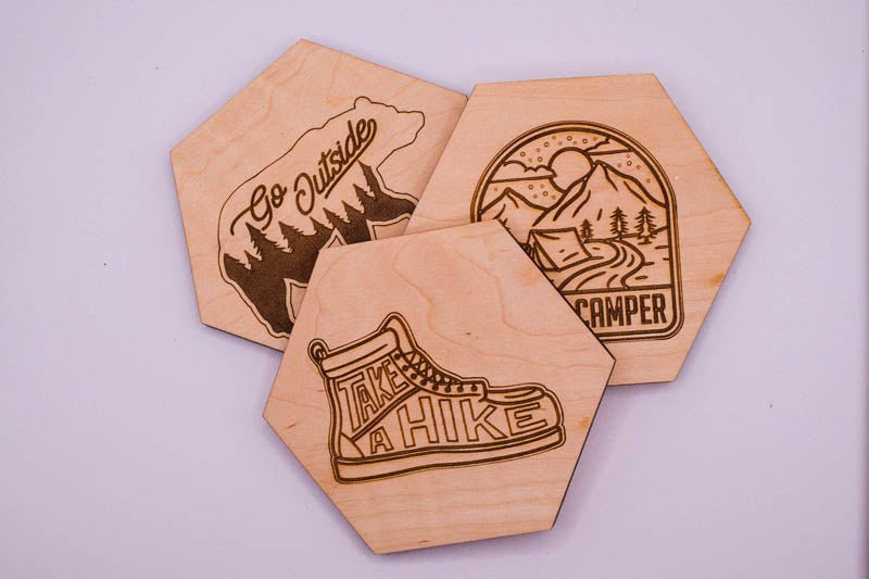 Campy Coasters Coasters La Vie Bien Campy Coasters