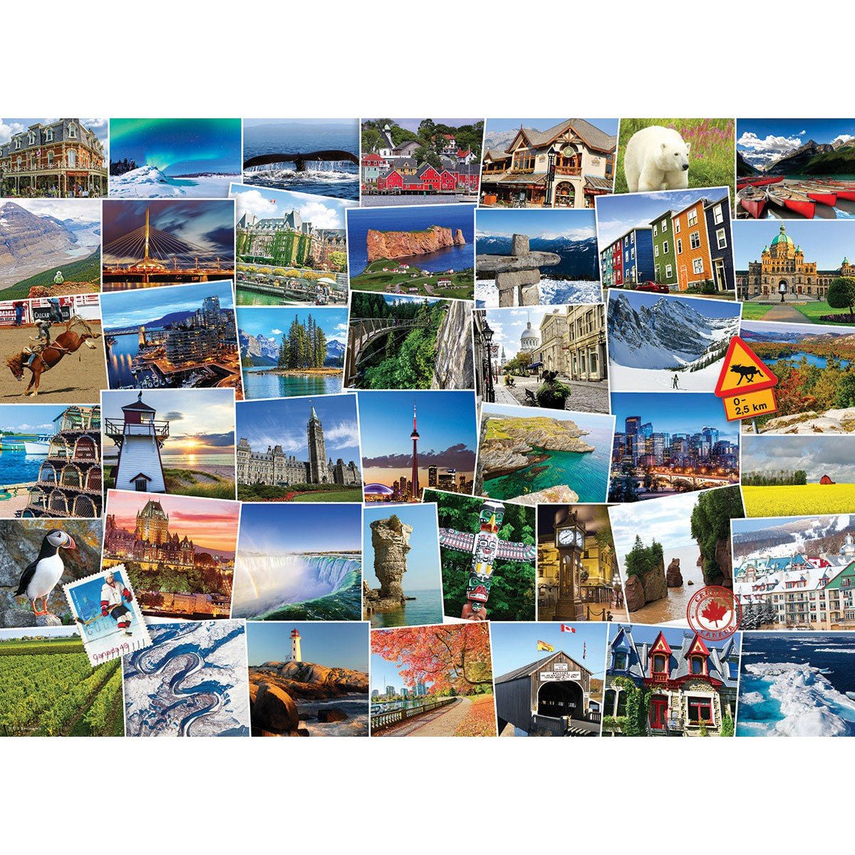 Canada Globetrotter 1000 Piece Jigsaw Puzzle Eurographics Jigsaw Puzzle La Vie Bien Canada Globetrotter 1000 Piece Jigsaw Puzzle Eurographics