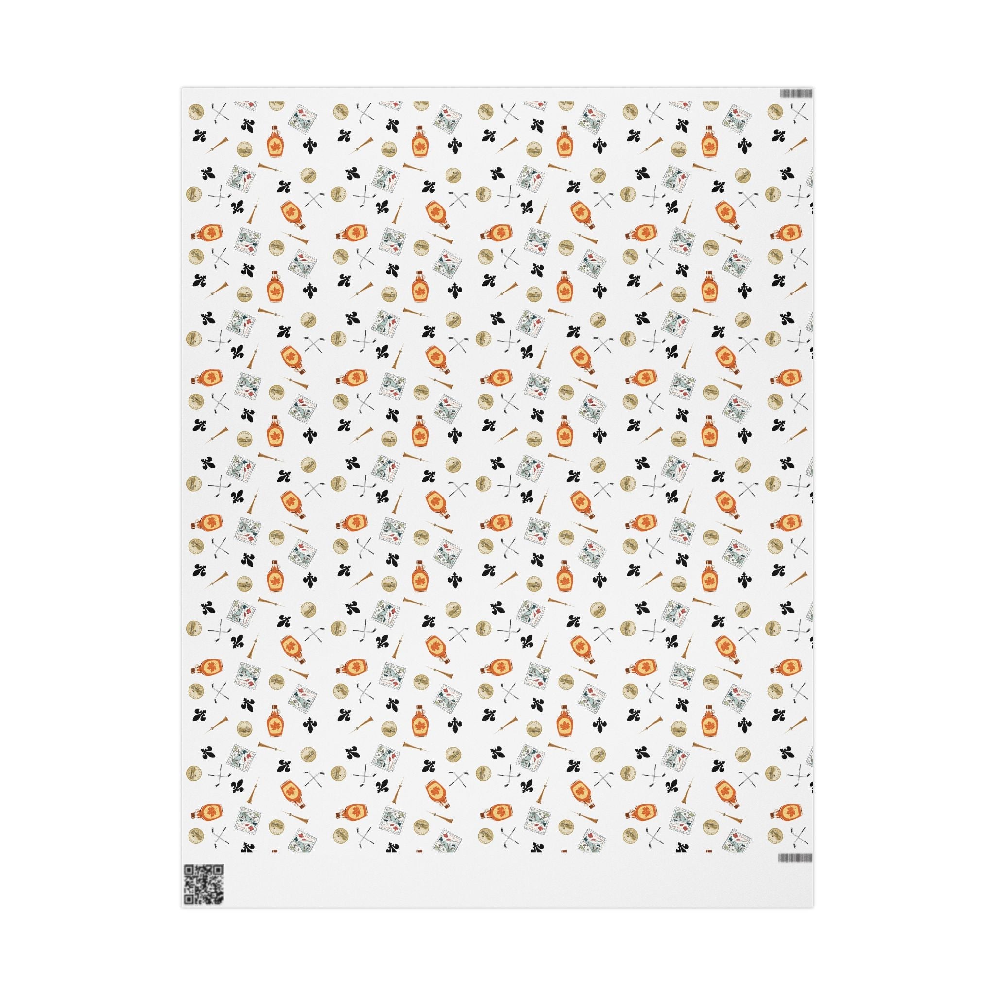Canadian Themed Gift Wrap Home Decor La Vie Bien Canadian Themed Gift Wrap