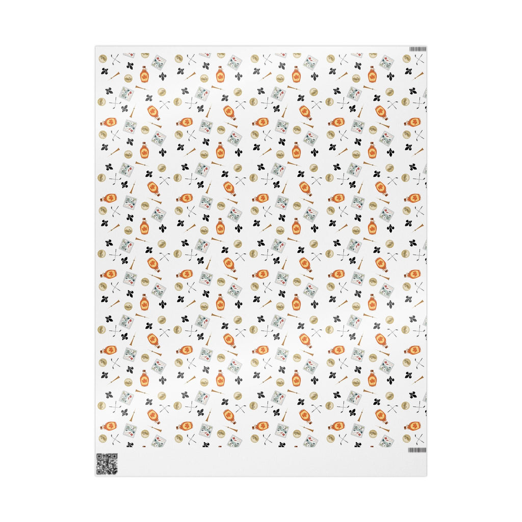Canadian Themed Gift Wrap Home Decor La Vie Bien Canadian Themed Gift Wrap