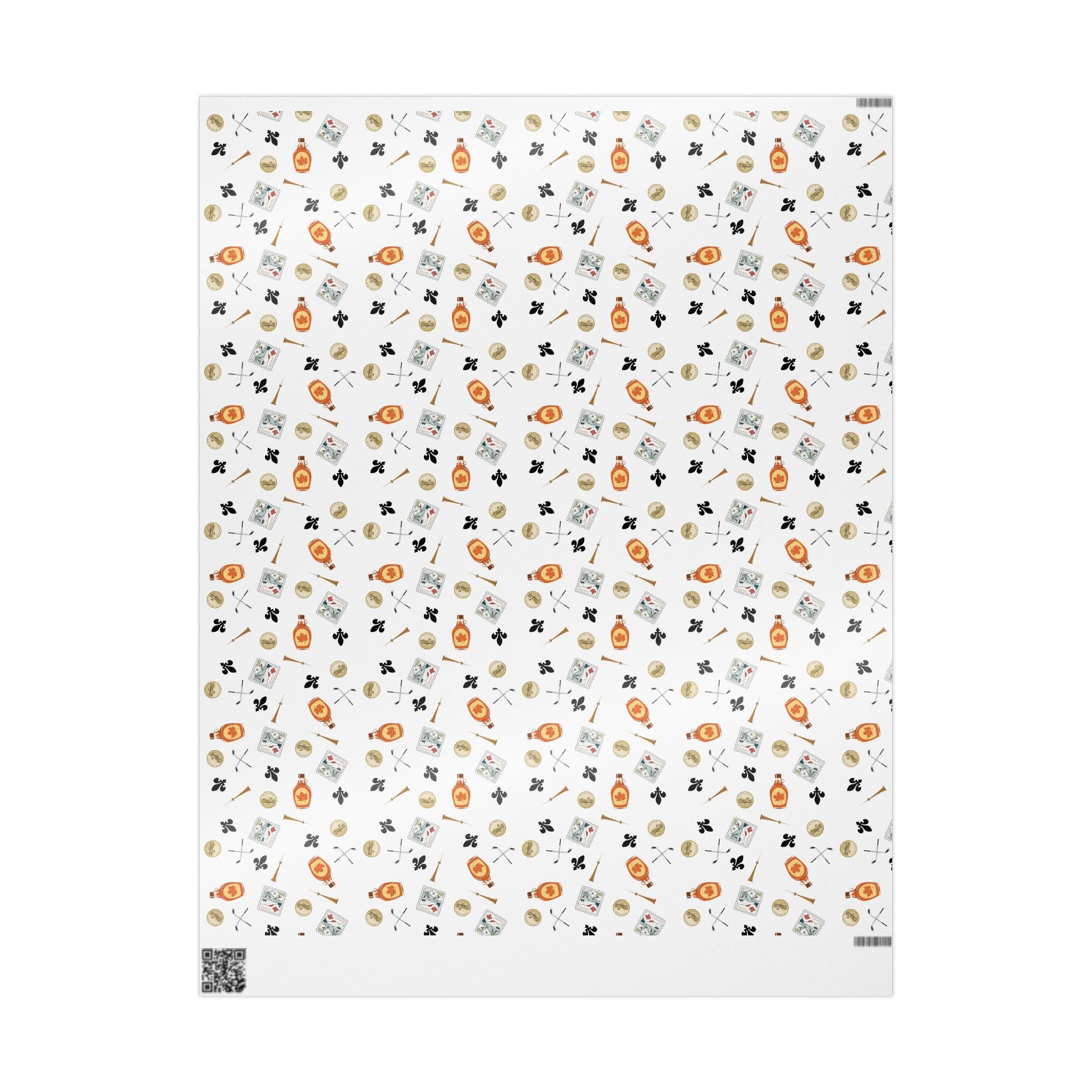 Canadian Themed Gift Wrap Home Decor La Vie Bien Canadian Themed Gift Wrap