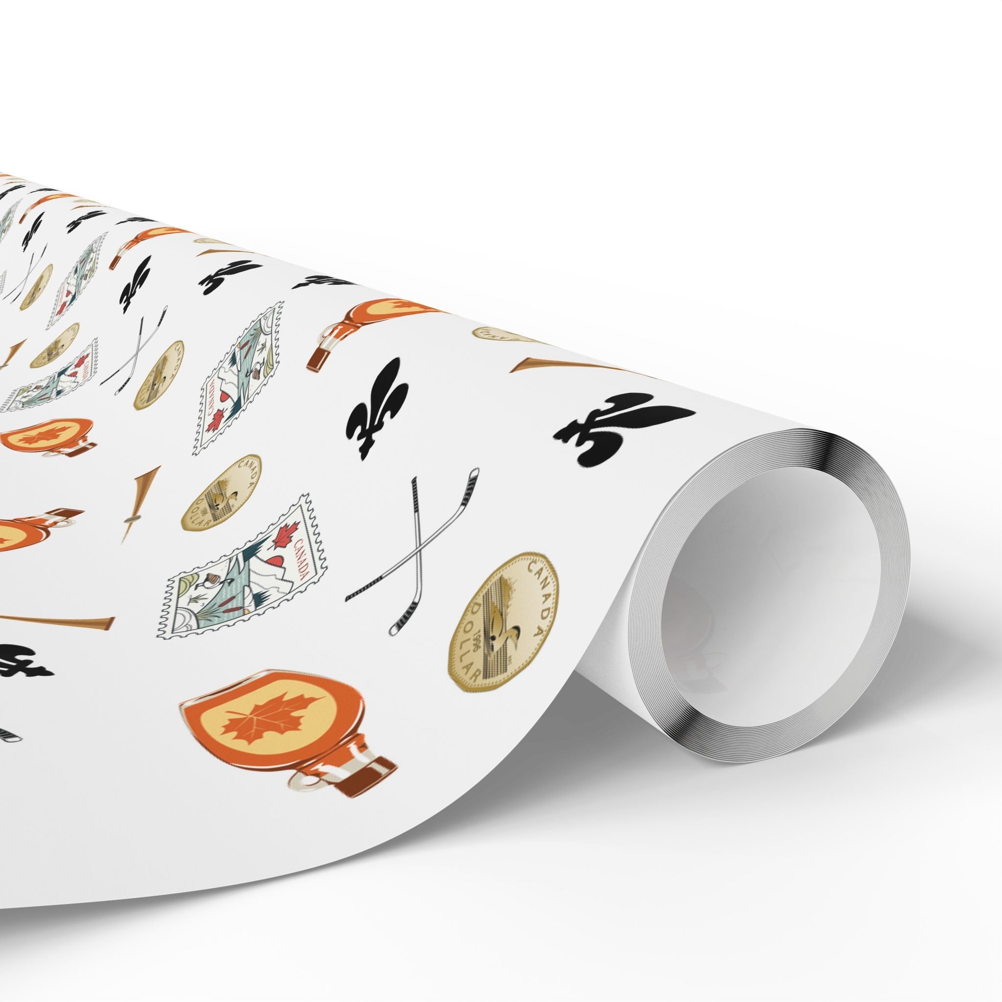 Canadian Themed Gift Wrap Home Decor La Vie Bien Canadian Themed Gift Wrap