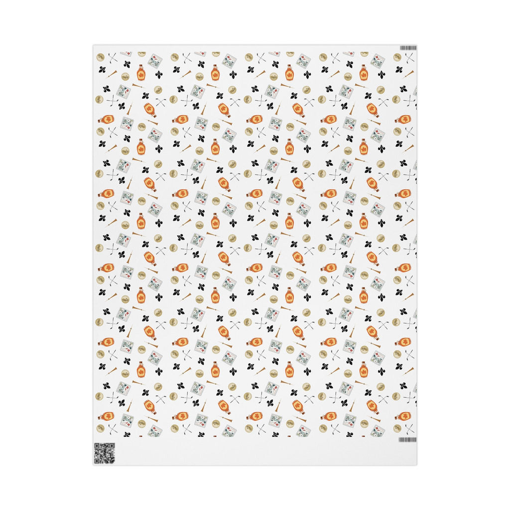 Canadian Themed Gift Wrap