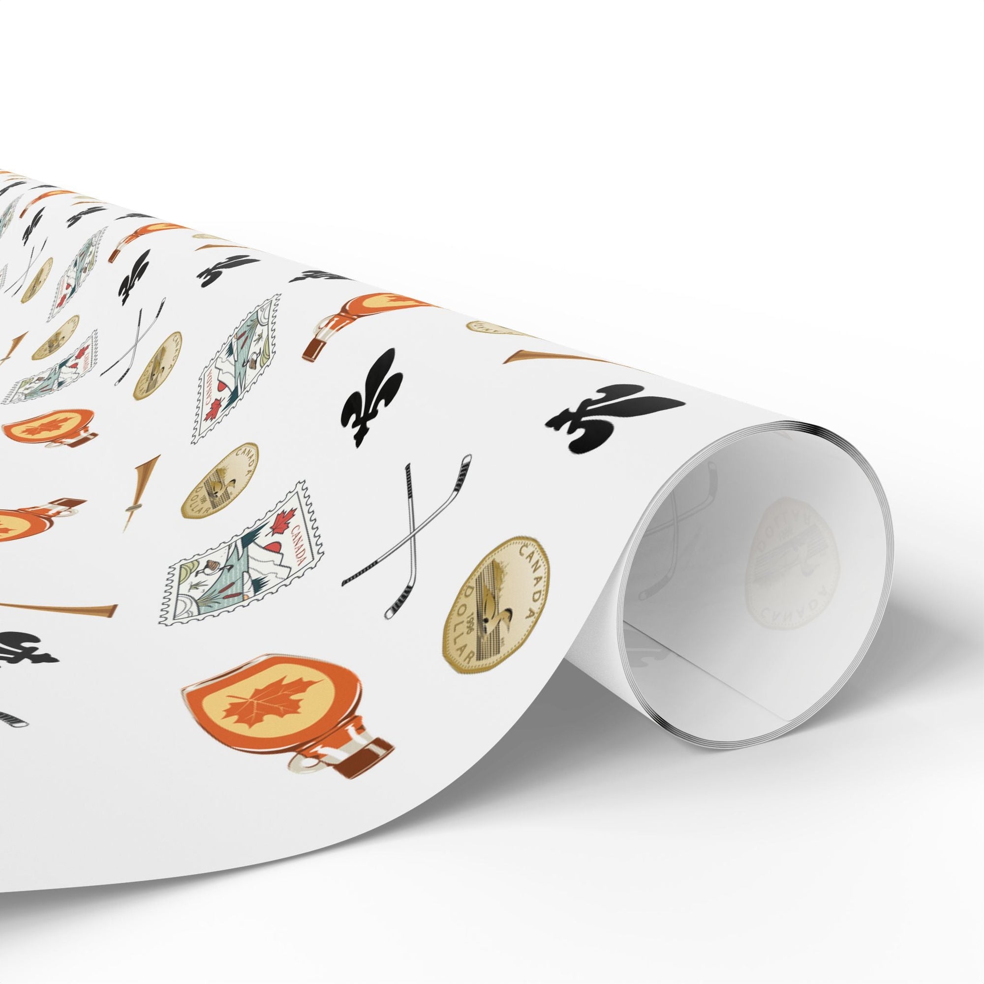 Canadian Themed Gift Wrap