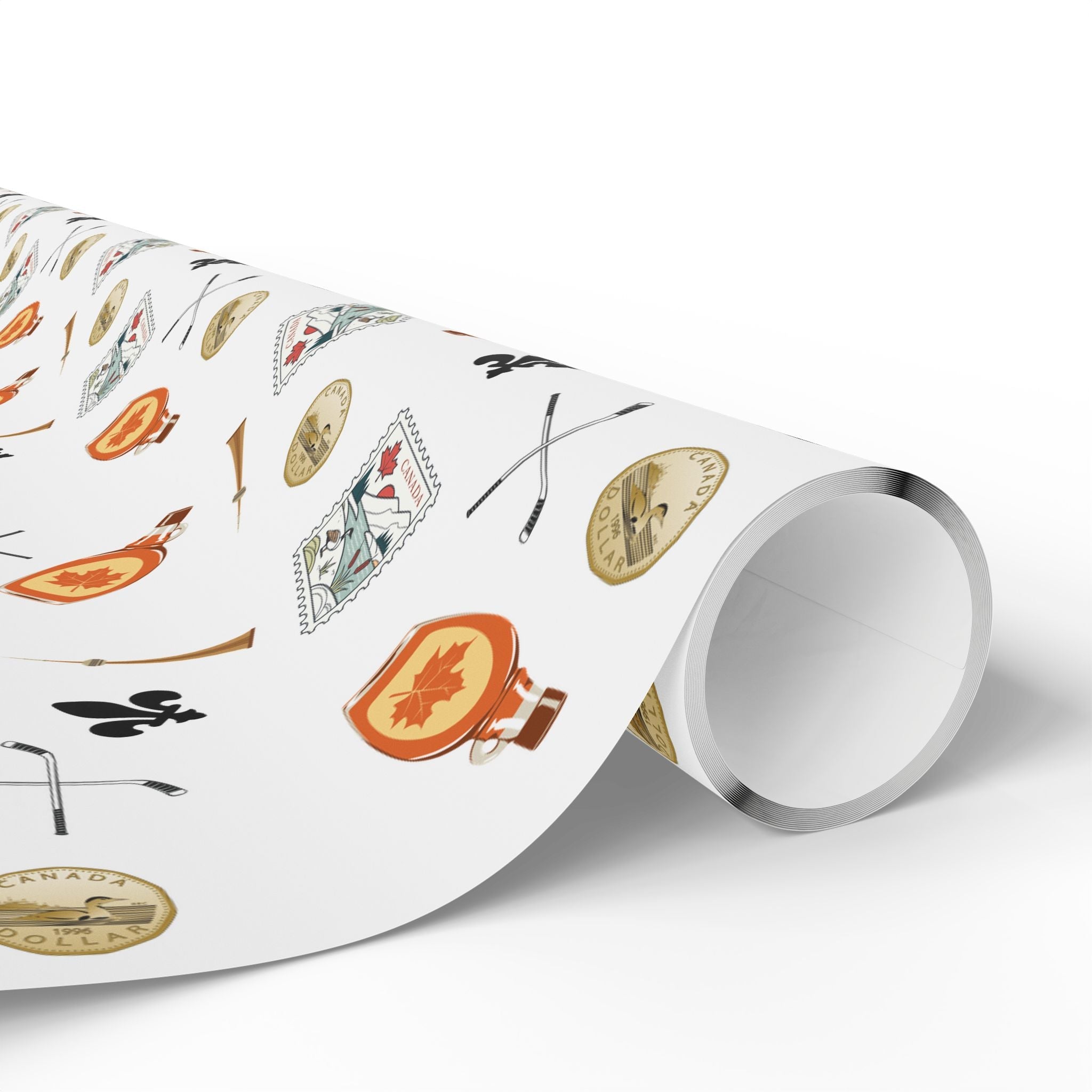 Canadian Themed Gift Wrap Home Decor La Vie Bien Canadian Themed Gift Wrap