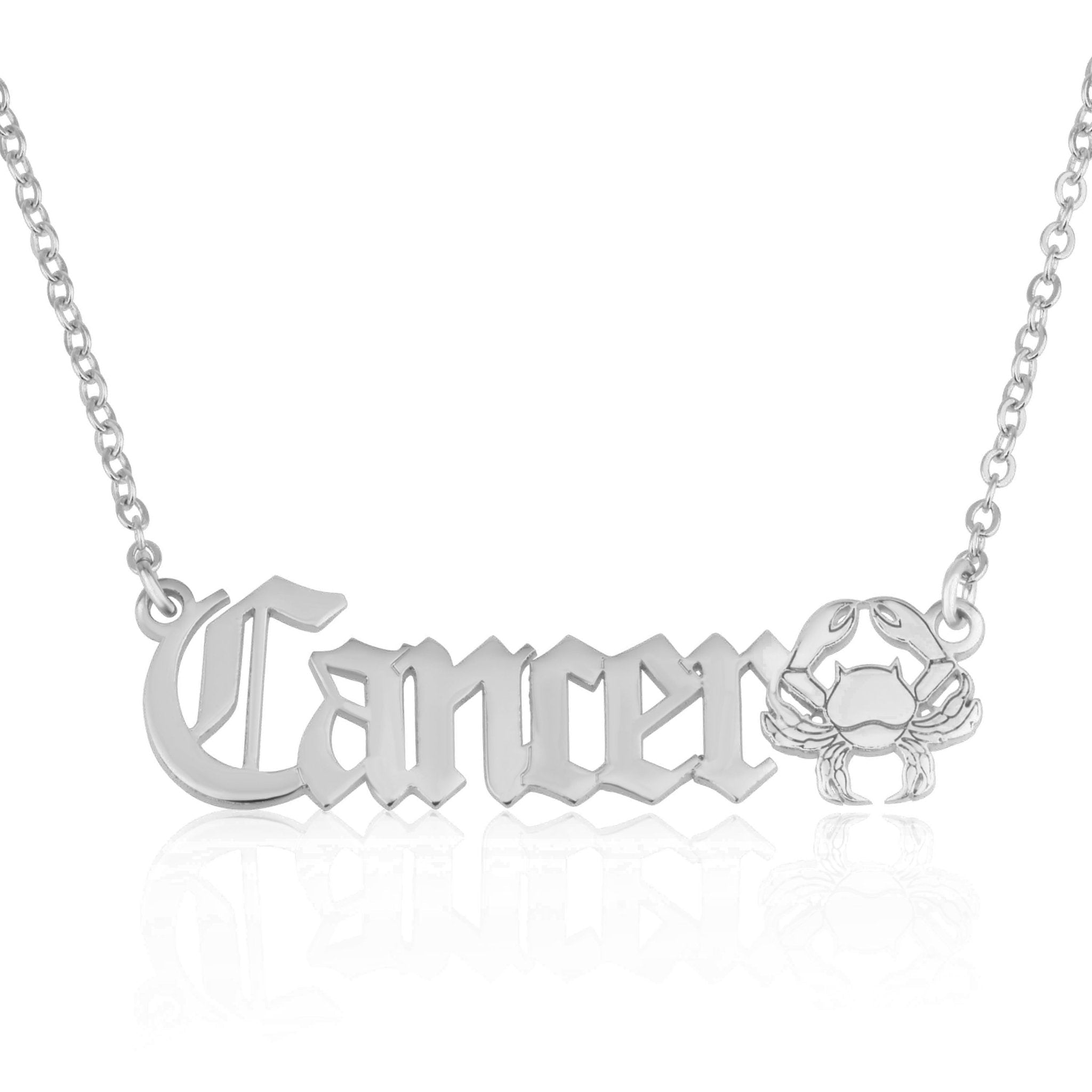 Cancer Symbol Necklace La Vie Bien Cancer Symbol Necklace