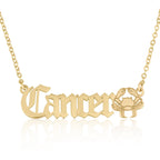 Cancer Symbol Necklace La Vie Bien Cancer Symbol Necklace
