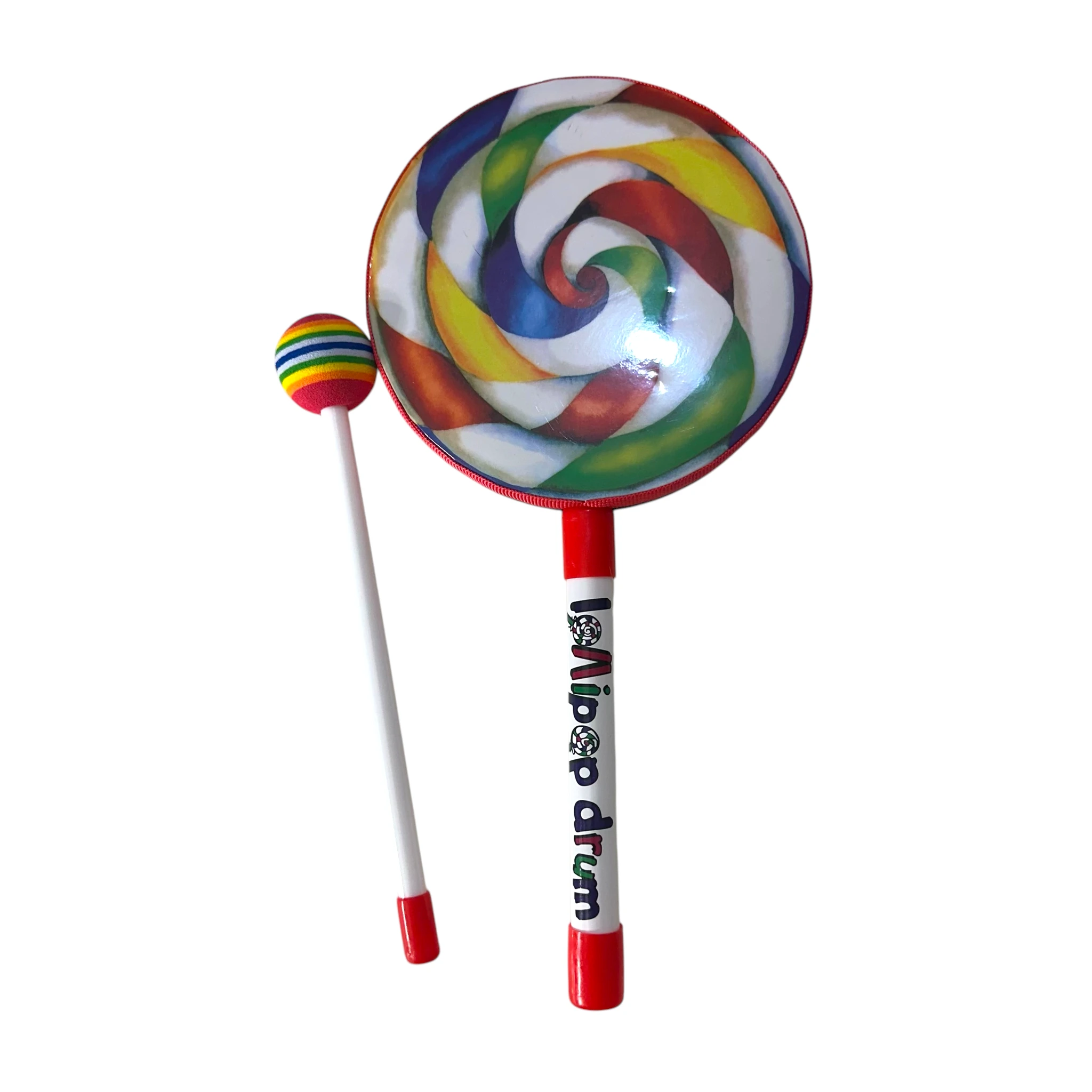 CandySwirl Lollipop Drum by Music Frog Co