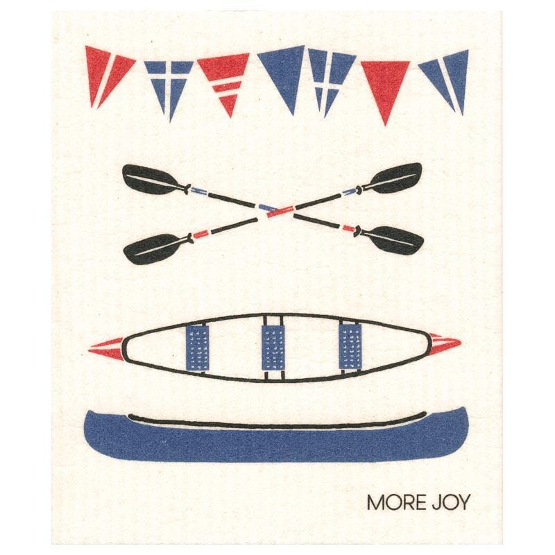 Canoe Swedish Dishcloth Swedish Dishcloths La Vie Bien Canoe Swedish Dishcloth