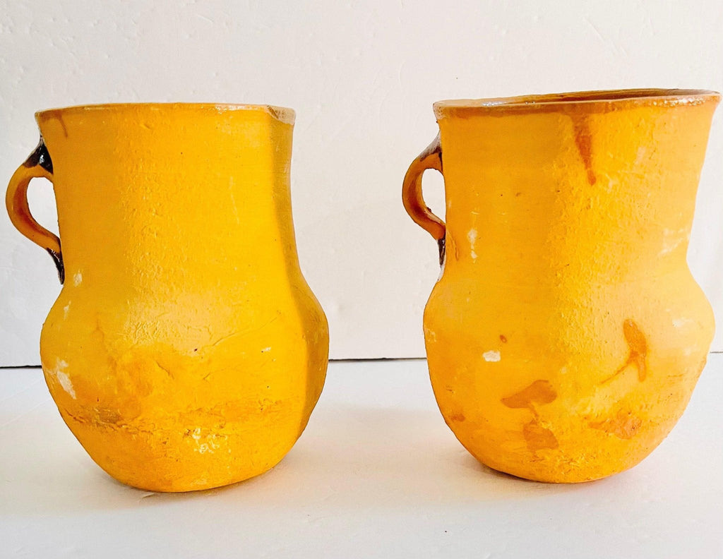 Cantaritos de Barro Clay Cups 6 Inches Tall La Vie Bien Cantaritos de Barro Clay Cups 6 Inches Tall