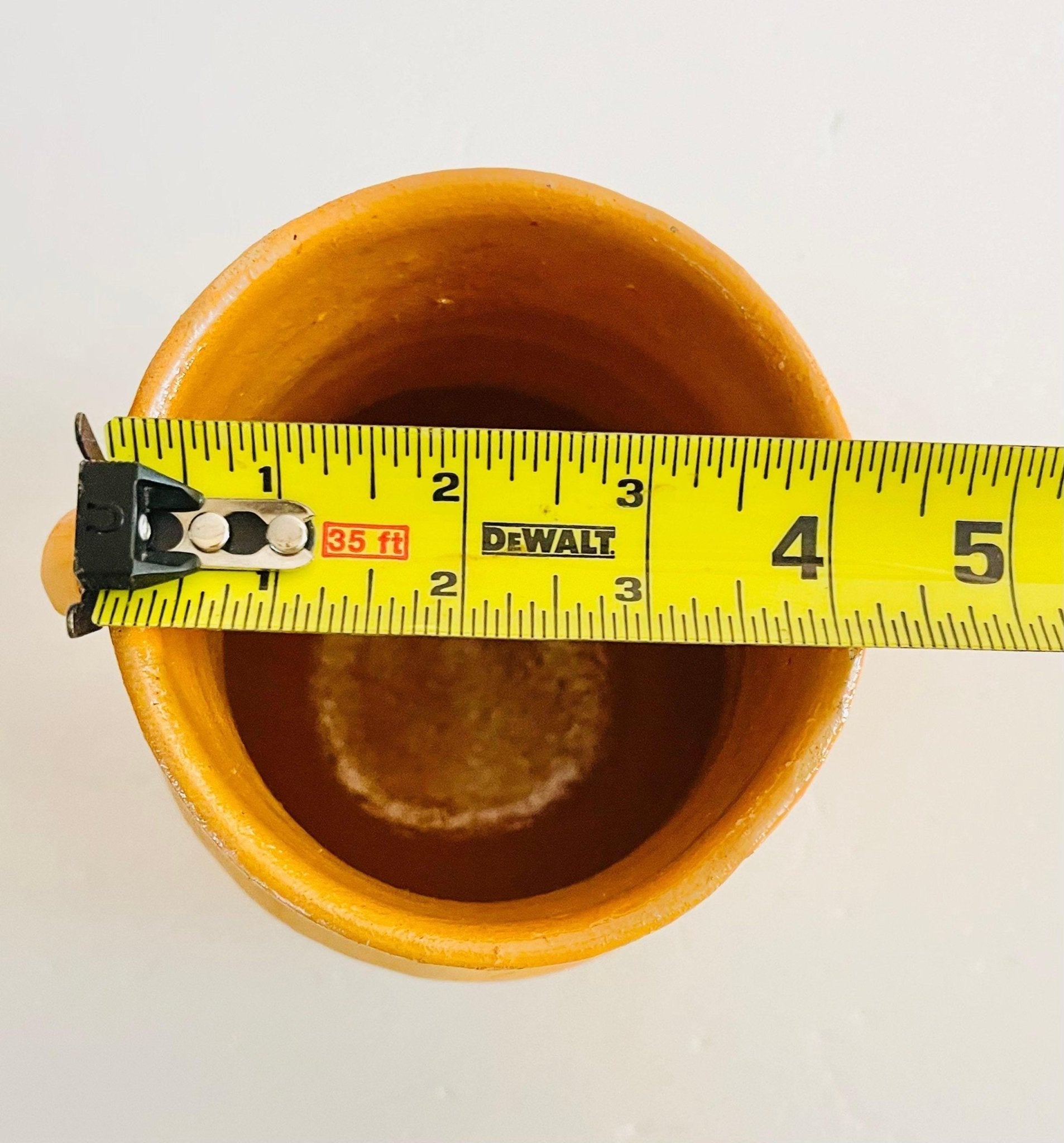 Cantaritos de Barro Clay Cups 6 Inches Tall La Vie Bien Cantaritos de Barro Clay Cups 6 Inches Tall