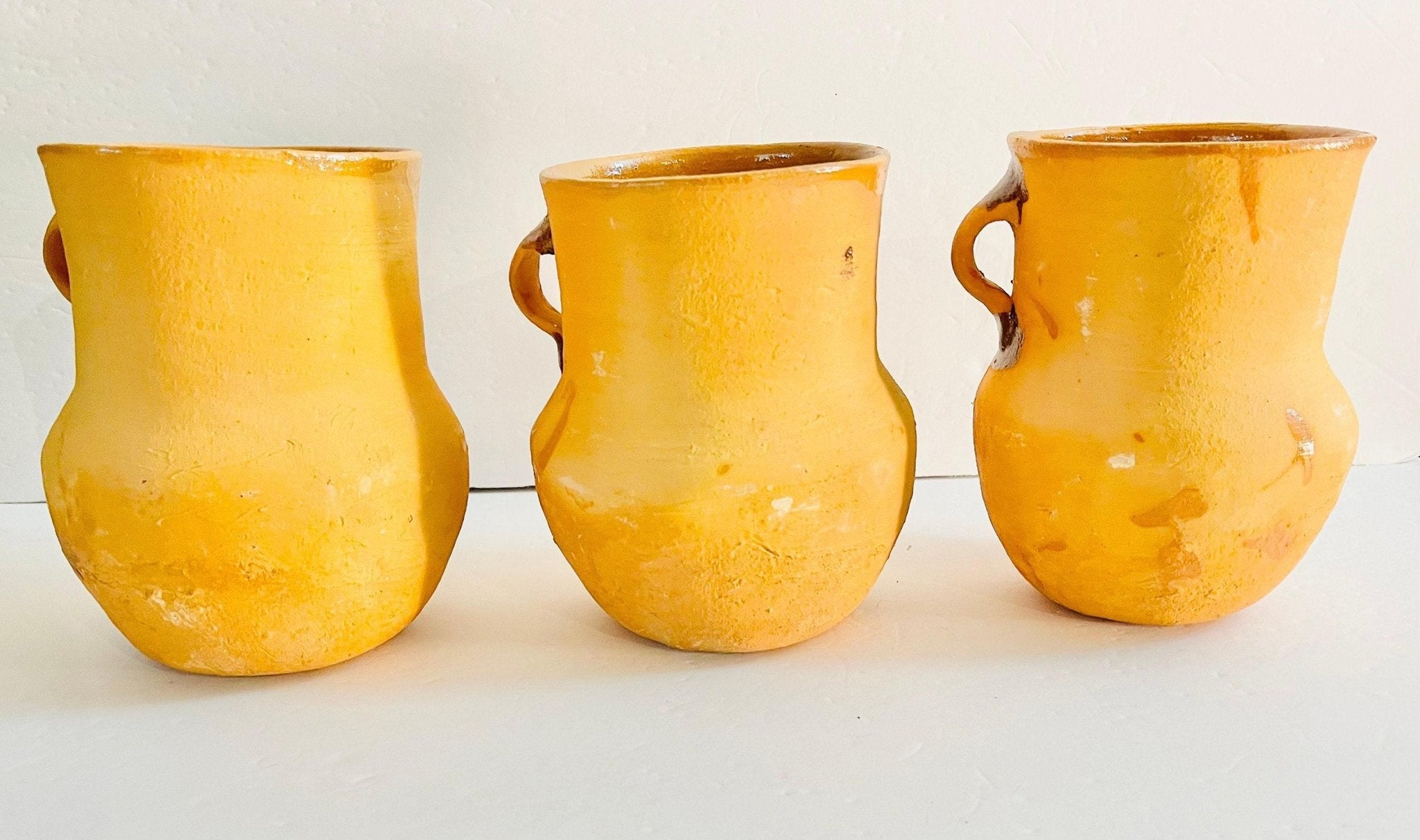 Cantaritos de Barro Clay Cups 6 Inches Tall La Vie Bien Cantaritos de Barro Clay Cups 6 Inches Tall