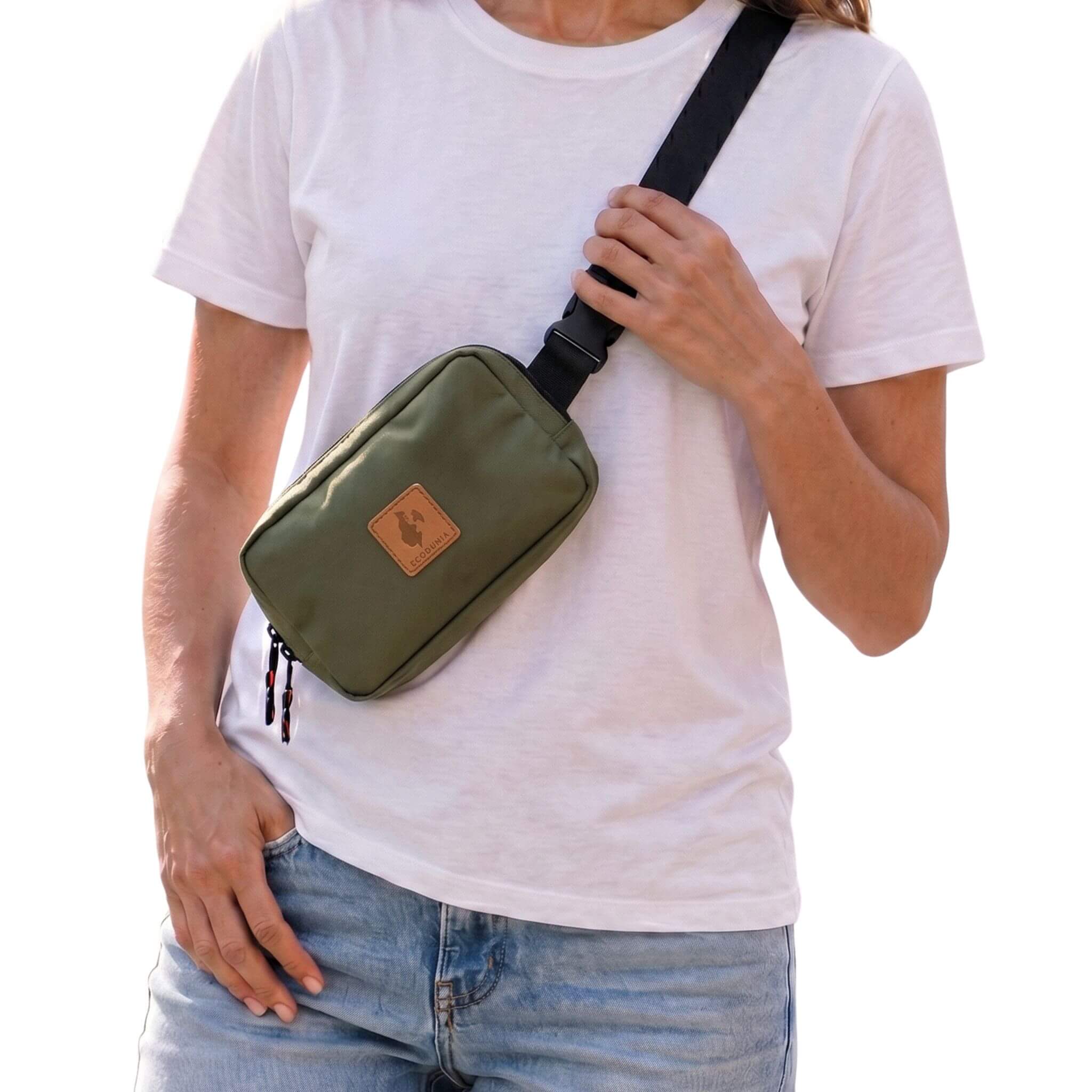 Canvas Crossbody Belt Bag Pouch, The Everywhere Belt Bag Belt Bag La Vie Bien Canvas Crossbody Belt Bag Pouch, The Everywhere Belt Bag