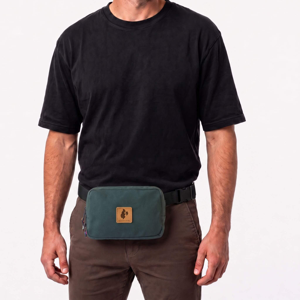 Canvas Crossbody Belt Bag Pouch, The Everywhere Belt Bag Belt Bag La Vie Bien Canvas Crossbody Belt Bag Pouch, The Everywhere Belt Bag