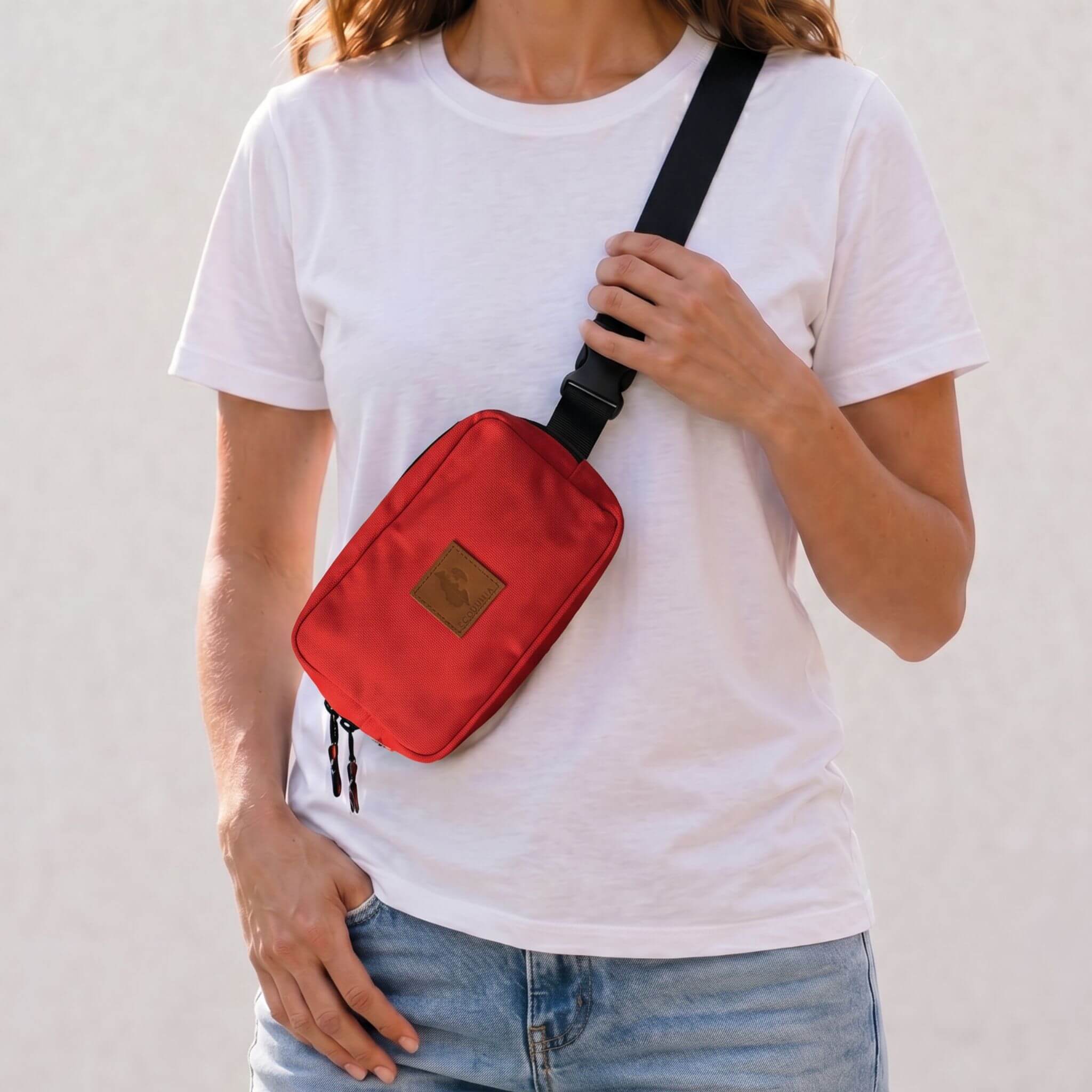 Canvas Crossbody Belt Bag Pouch, The Everywhere Belt Bag Fanny Packs La Vie Bien Canvas Crossbody Belt Bag Pouch, The Everywhere Belt Bag