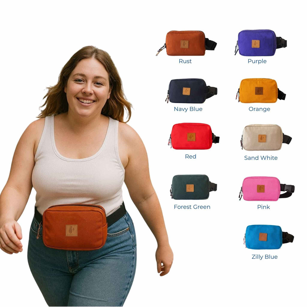 Canvas Crossbody Belt Bag Pouch, The Everywhere Belt Bag Fanny Packs La Vie Bien Canvas Crossbody Belt Bag Pouch, The Everywhere Belt Bag