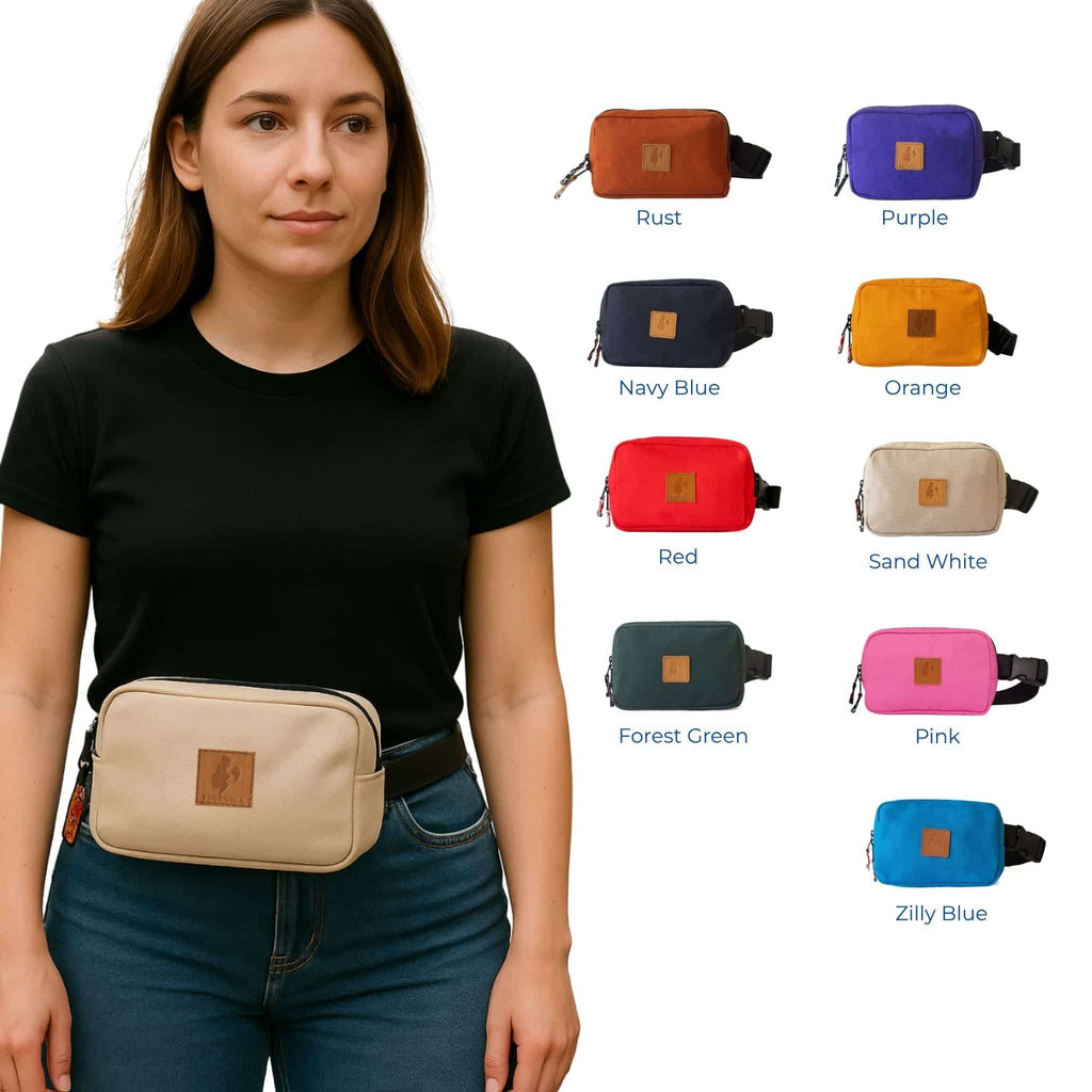 Canvas Crossbody Belt Bag Pouch, The Everywhere Belt Bag Fanny Packs La Vie Bien Canvas Crossbody Belt Bag Pouch, The Everywhere Belt Bag